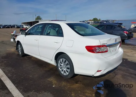 2013 Toyota Corolla Le from USA, damaged, VIN 5YFBU4EE2DP104865